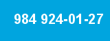 984 924-01-27 984 924-01-27